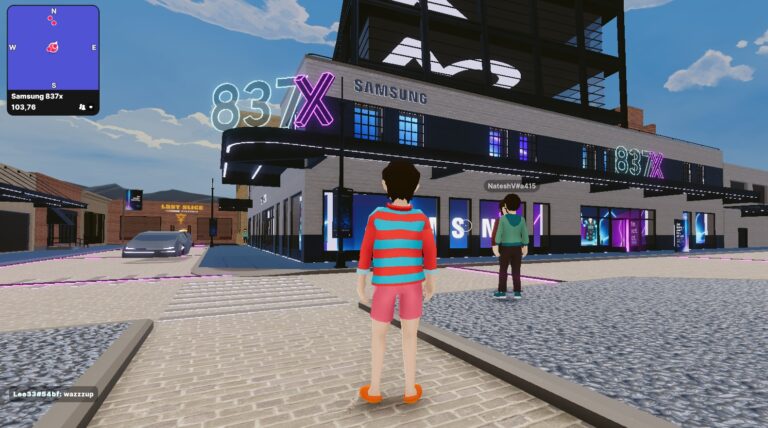 Samsung открыла магазин в Decentraland и будет осваивать другие метаверсы