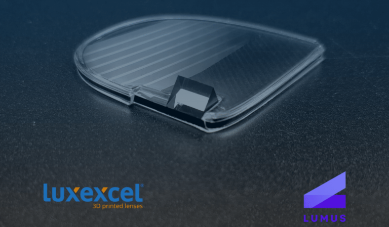 Luxexcel и Lumus анонсировали технологию печати рецептурных линз с волноводами Maximus