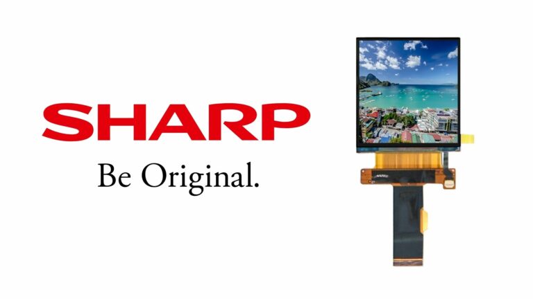 Ежемесячные поставки ВР-дисплеев Sharp превысили миллион единиц ещё в 2021 году