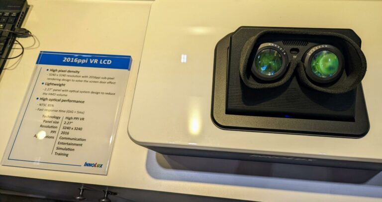 JDI и Innolux представили компактные 3K-дисплеи для очков