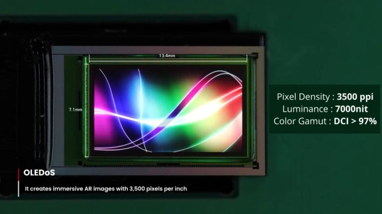 LG Display показала свой первый OLED-микродисплей