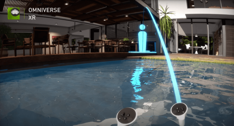 Видео: виртуальная реальность с трассировкой лучей в NVIDIA Omniverse