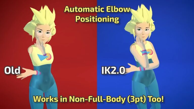 Новая система обратной кинематики VRChat радикально улучшает аватары