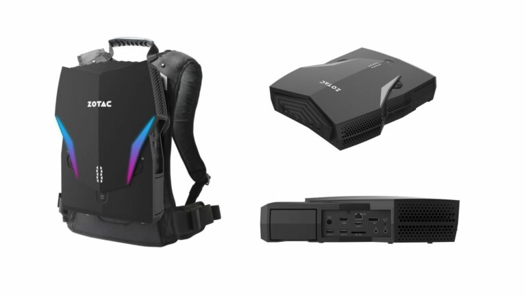 Новые ПК-рюкзаки ZOTAC VR GO 4.0 предназначены профессионалам с большими запросами