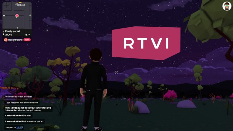 RTVI купил землю в Decentraland для развития присутствия в метаверсе
