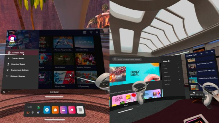 Новый клиент SideQuest упростил установку сторонних домашних окружений и портов игр с ПК