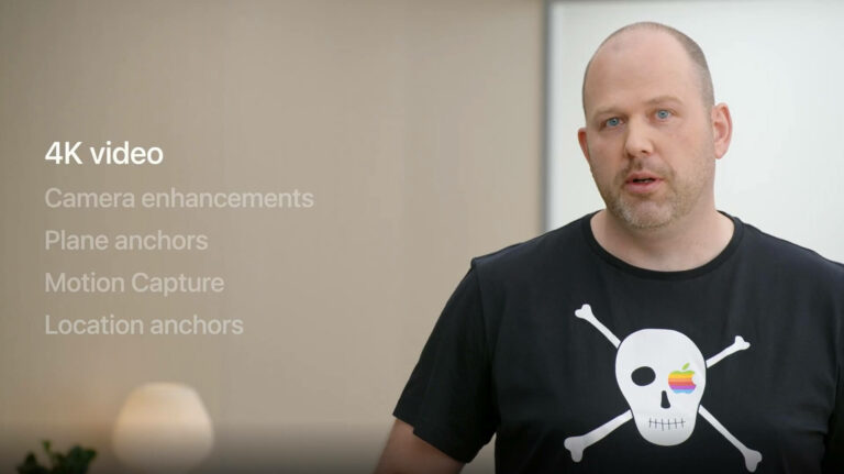 Что нового в ARKit 6: мокап, камера, привязки