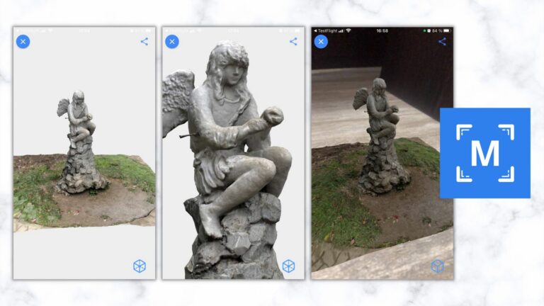 Приложение Metaport создаёт лёгкие 3D-модели предметов по набору фотографий