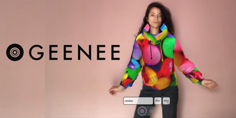 Geenee сделала браузерную примерку одежды с текстурами от нейросети Stable Diffusion