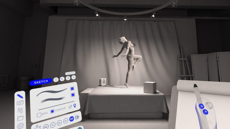 Gesture VR приглашает вас в виртуальную студию живописи в SteamVR и Quest