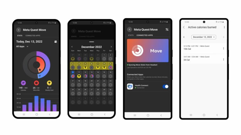 Quest научились отправлять данные о вашей активности в Health Connect на Android