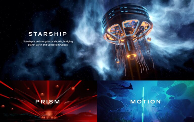 Sensorium Galaxy начала принимать заявки на доступ в Steam