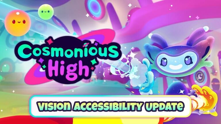Cosmonious High получила специальное обновление для игроков с плохим зрением