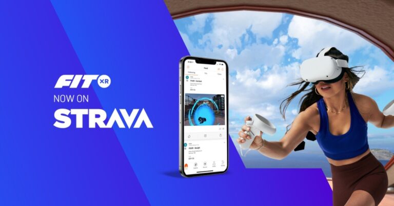FitXR и Strava стали стратегическими партнёрами, Strava будет учитывать фитнес в виаре