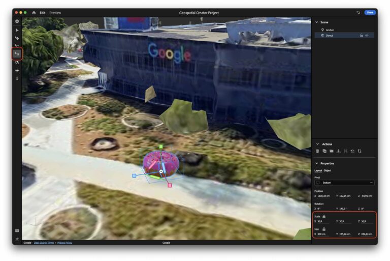 Geospatial Creator: новый инструмент геопривязки дополненной реальности от Google