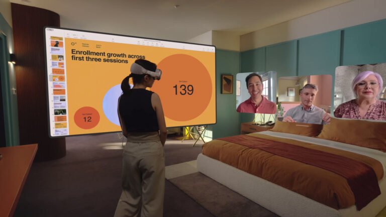 Веб-камеру для видеосвязи на Apple Vision Pro заменит камера для аватара