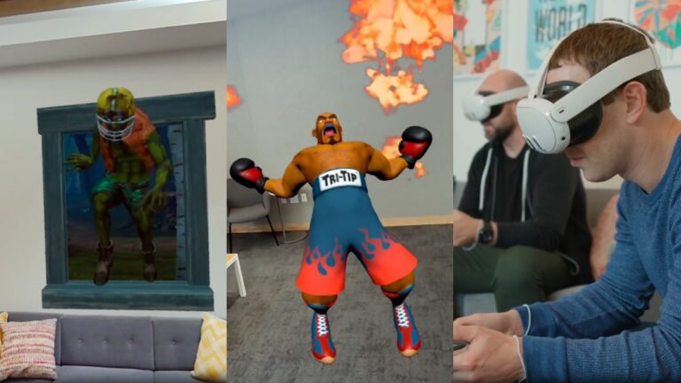 Видео: смешанная реальность в Quest 3 не уступает Quest Pro