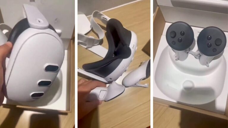 Видео: первая неофициальная распаковка Quest 3