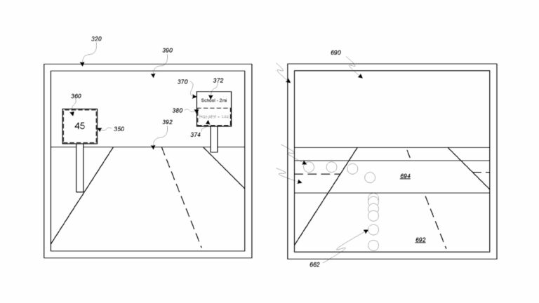 Apple пытается запатентовать автостёкла с дополненной реальностью