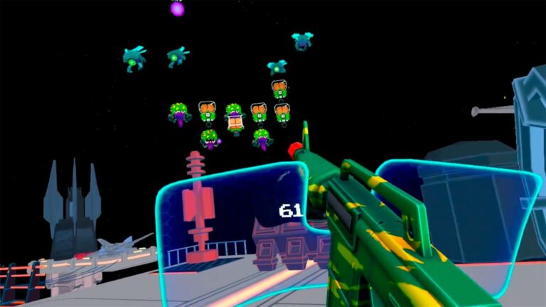 Escape from Galaxen — новый ретрофутуристический шутер в духе Space Invaders для Quest