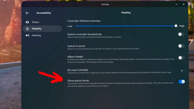 Meta* работает над прозрачностью аватара от первого лица в Quest