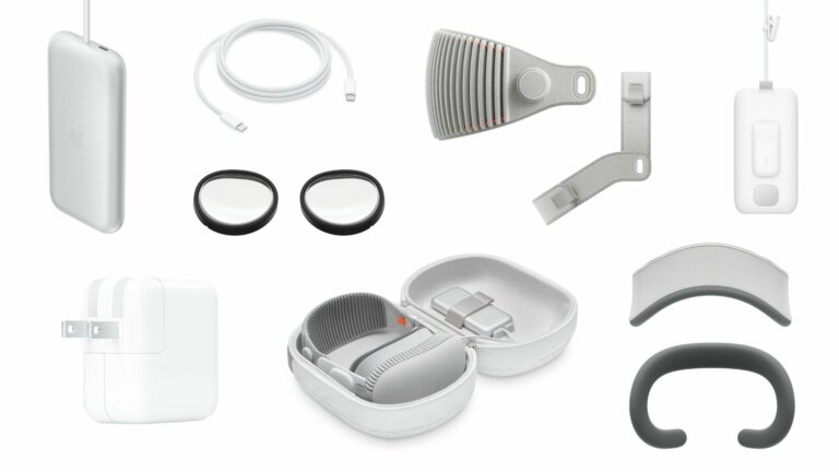 Apple представила первые аксессуары для Vision Pro