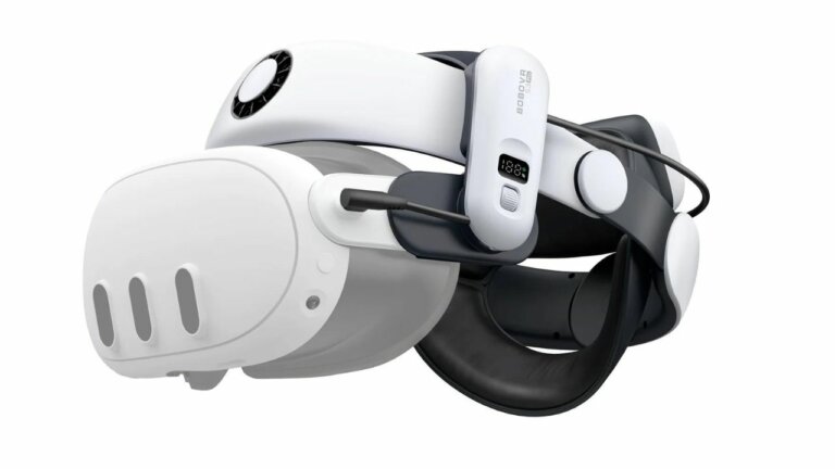 BOBOVR выпустила оголовье S3 Pro для Quest 3 с большим аккумулятором 