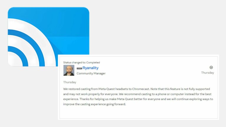 Поддержку Google Cast в Quest восстановили, но без гарантий