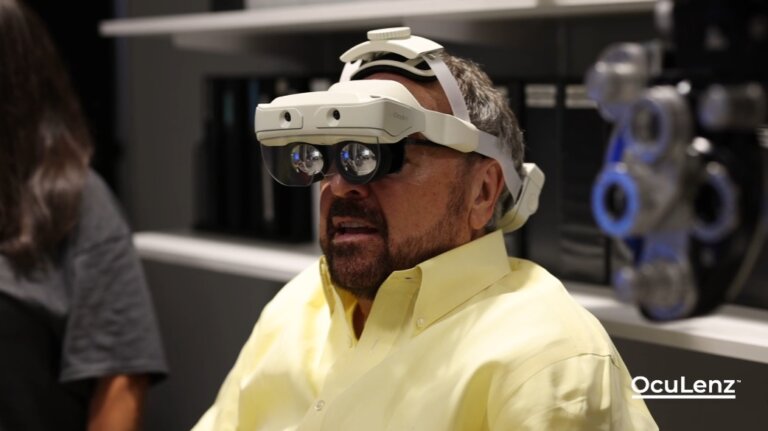 Очки OcuLenz справляются с макулодистрофией при помощи дополненной реальности