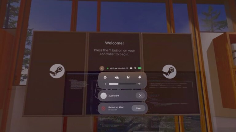 Разработчик заставил Vision Pro работать со SteamVR