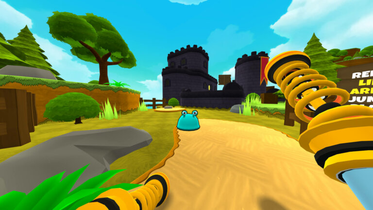 Платформер Stilt подарит опыт скоростных путешествий на пружинных ходулях