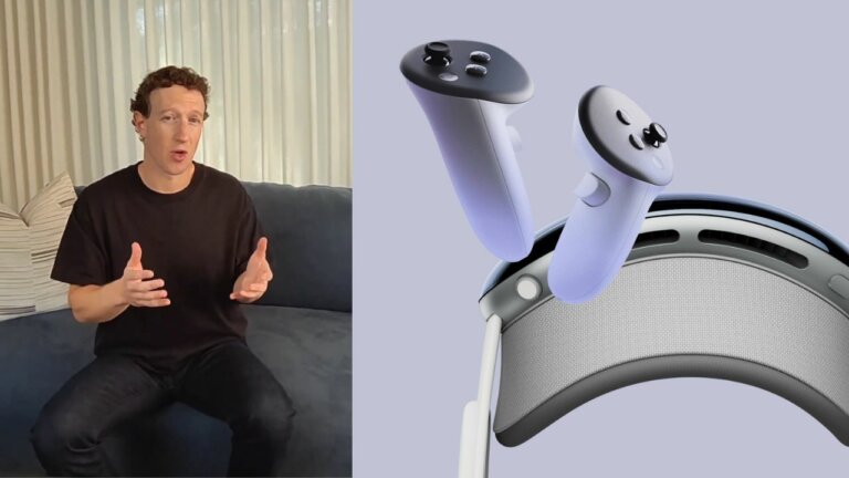 Цукерберг записал отзыв на Vision Pro. Quest 3 оказались лучше — и точка