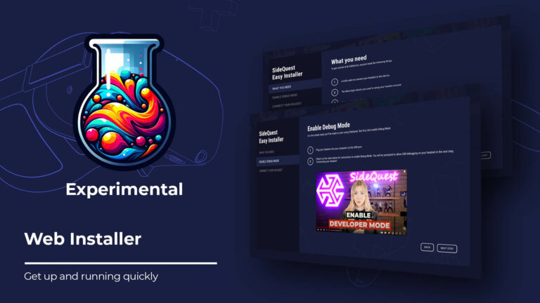 Приложение SideQuest стало проще ставить на очки. Теперь это можно сделать из браузера