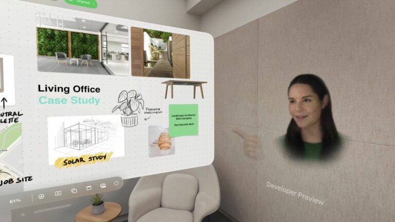 В обновление visionOS 2.0 в этом году могут войти пространственные аватары