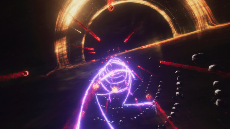 Космически красивая аркада Meteora будет работать на PlayStation VR2