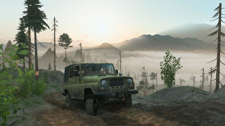 MudRunner VR отправит покорять бездорожье на Quest