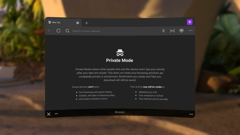 Oculus Browser стал быстрее, удобнее и научился открывать PDF