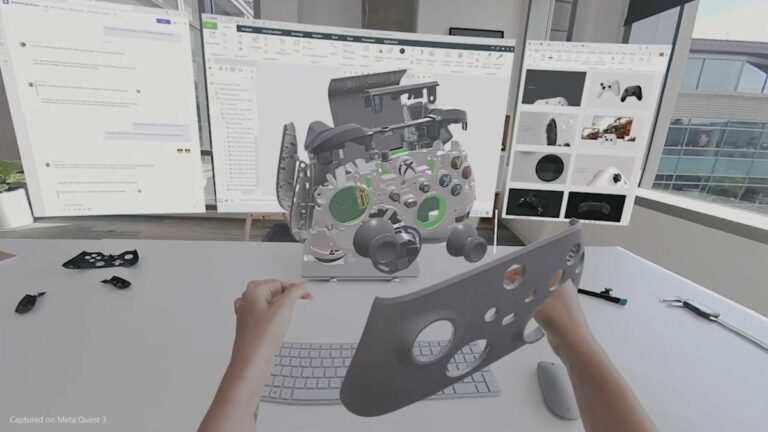 Microsoft разработала API для пространственной демонстрации 3D-моделей из Windows в Quest