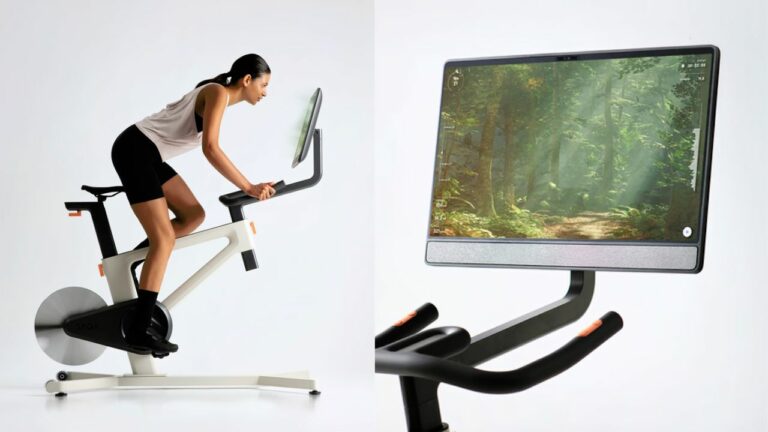 Велотренажёр HoloBike погрузит в маршруты с помощью 3D-монитора