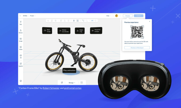 Платформы Designer и Mattercraft от Zappar перешли на WebXR