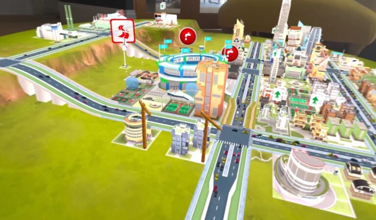 На Vision Pro выйдет симулятор градостроения для смешанной реальности