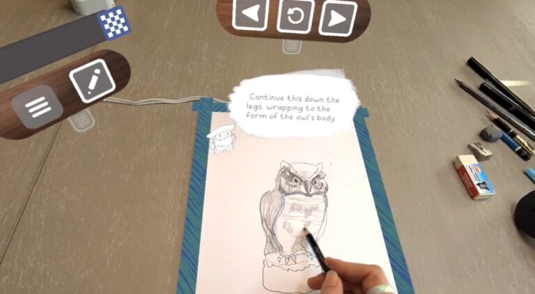 Вышел трейлер Pencil!, приложения для обучения рисованию на Quest 3