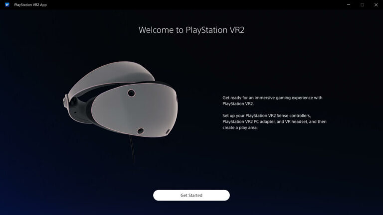 Приложение PlayStation VR2 появилось в Steam