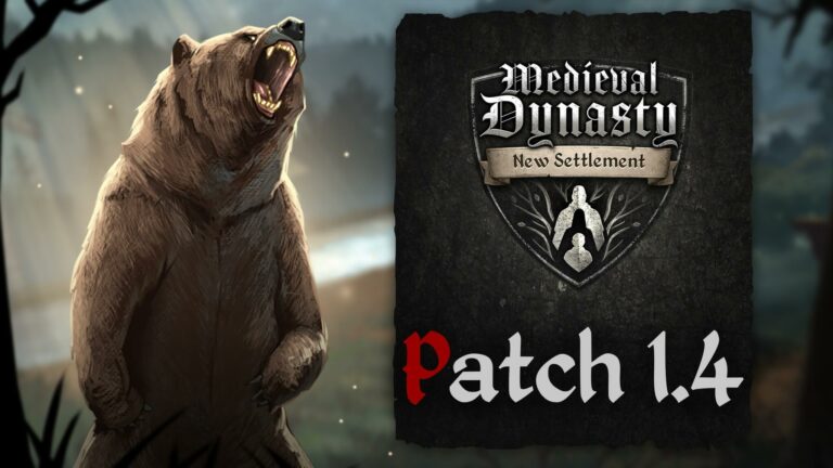 Medieval Dynasty New Settlement получила обновлённую графику и режим 90 Гц