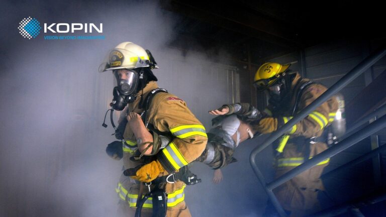 Kopin встроит тепловизоры с дисплеями в маски пожарных