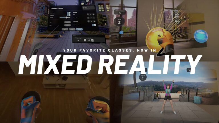 Тренировки в FitXR перешли в смешанную реальность