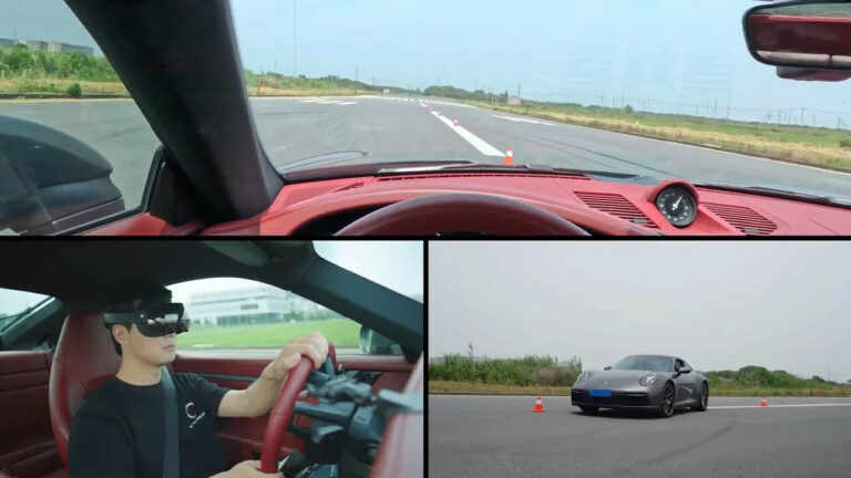 Play for Dream показала, что в её очках смешанной реальности можно водить спорткар