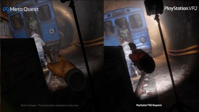 Видео: сравнение Metro Awakening на Quest 3 и PlayStation VR2