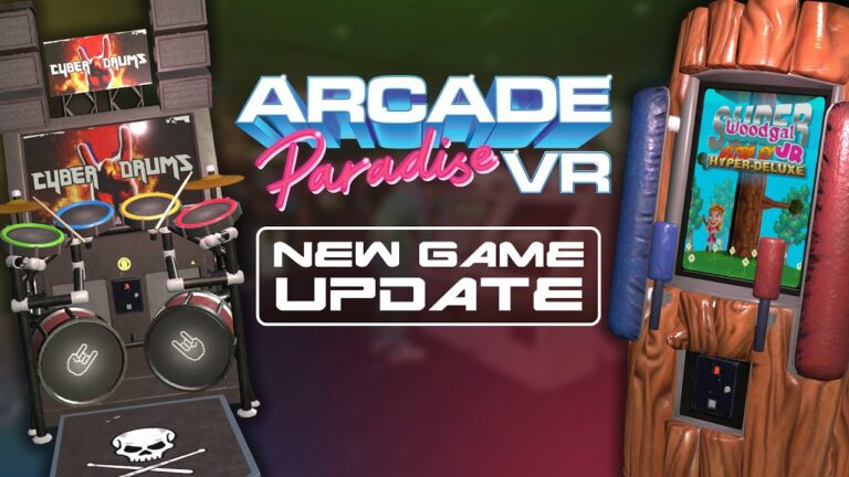 Arcade Paradise VR получит два новых автомата и выйдет на Pico
