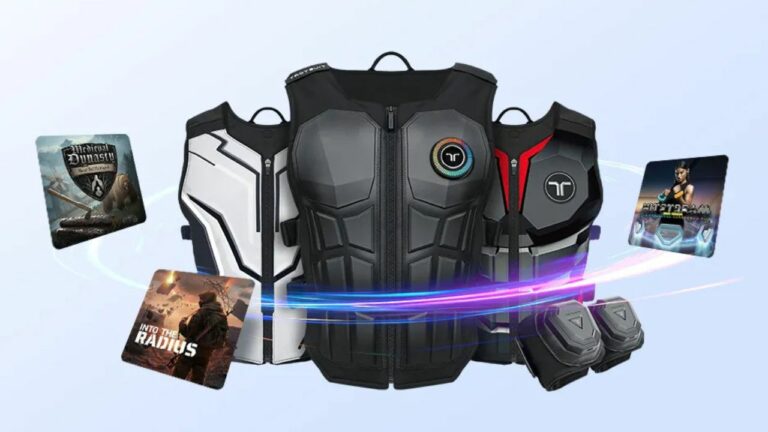 bHaptics представила жилеты TactSuit Pro, TactSuit Air и браслет TactSleeve